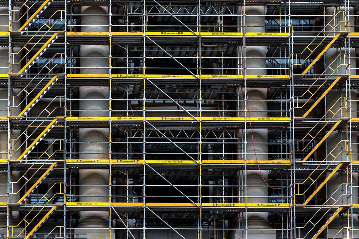 steel scaffolding design